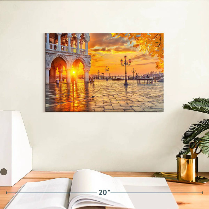 Ravi Piazza Di San Marco, H 8 po x l 12 po