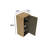 Bathroom Floating Side Cabinet, Wall-Mounted Storage Cabinet For Small Spaces, Pre-Assembled (ONLY Side Cabinet )-1796026461