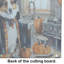 Corgi Fall Kitchen Pumpkins Glass Cutting Board Large