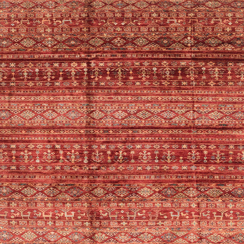 Abstract Indoor Rug, Square 4'
