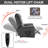 Leatheraire Dual Motor Infinite Position Up To 350 Lbs Power Lift Recliner Chair With Power-Remote, Heat Massage And Heavy Duty Motion Mechanism-1559598547