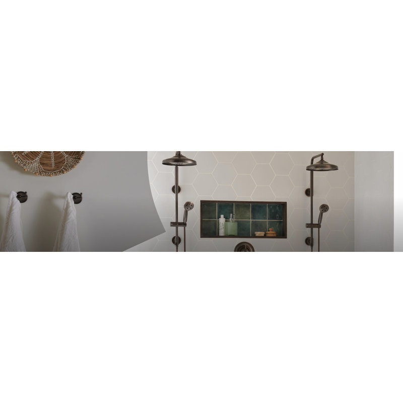 Essential™ 18" Euro Round Shower Column
