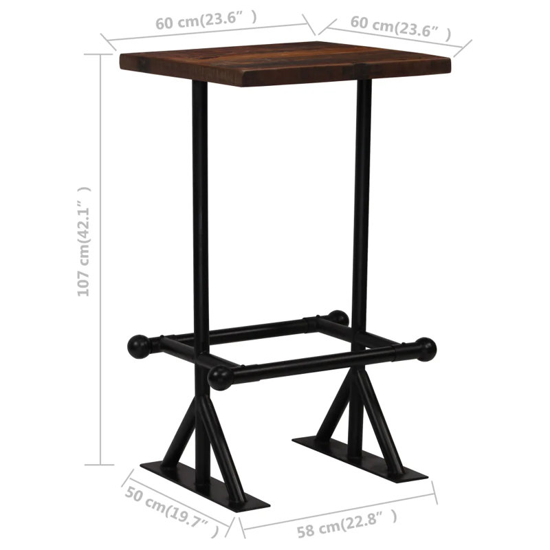 Cowell Dining Set, Brown