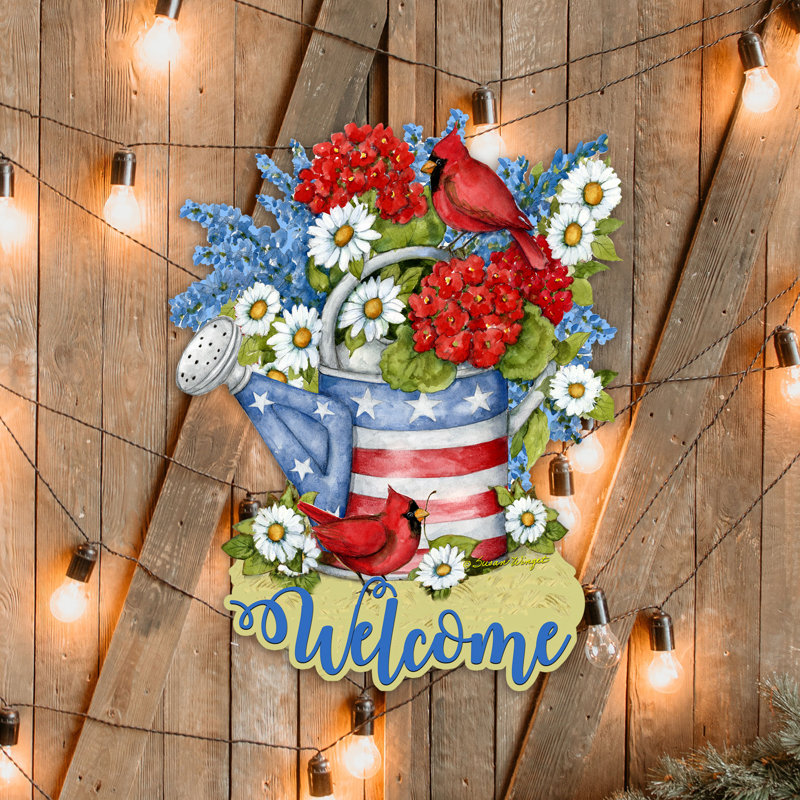 Décoration de porte pour arrosoir Candance American