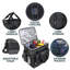 Glacière électrique Koolatron 12V, 25 L (26 pte), pliable, gris / noir