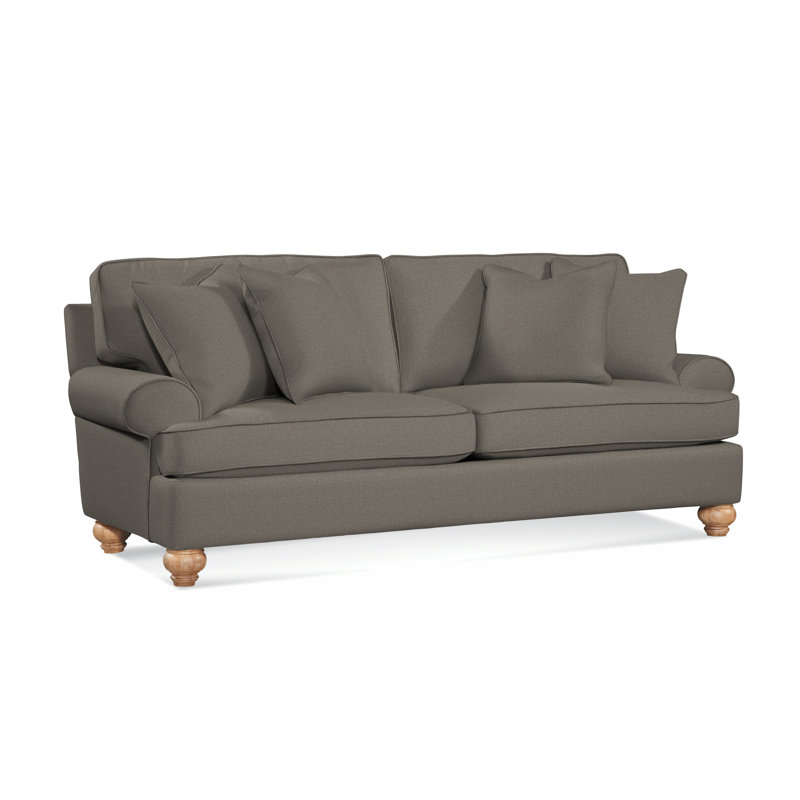 Artisan Landing Sofa, Gray Sugar Performance; 0863-84, Hatteras