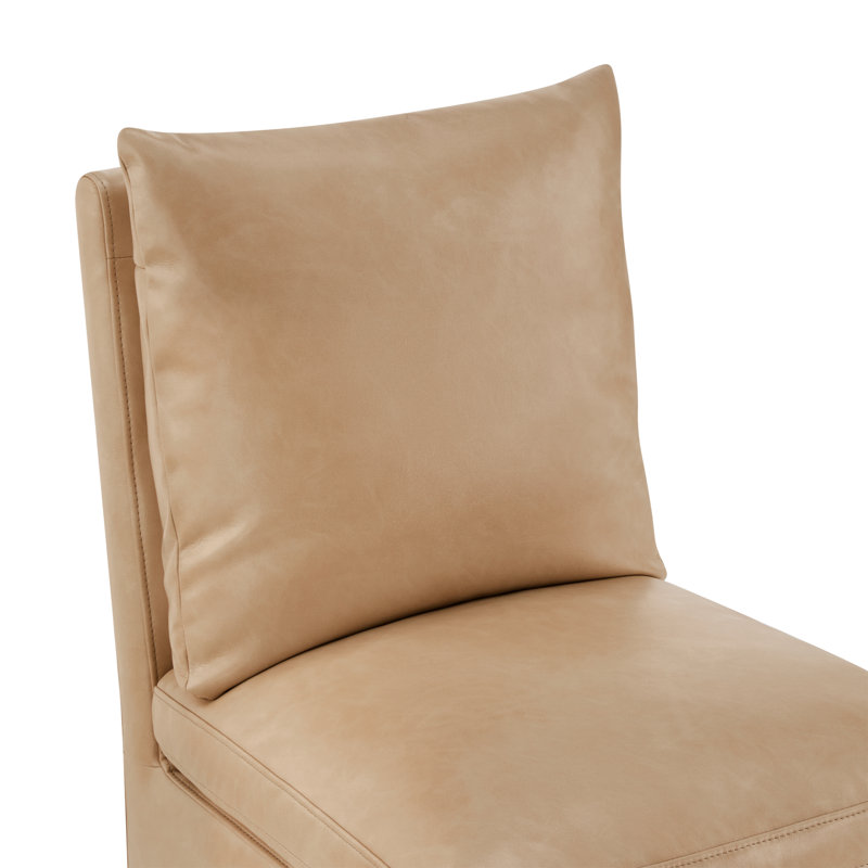 Chaise d'appoint rembourrée Malcolm, Copley Brown Performance