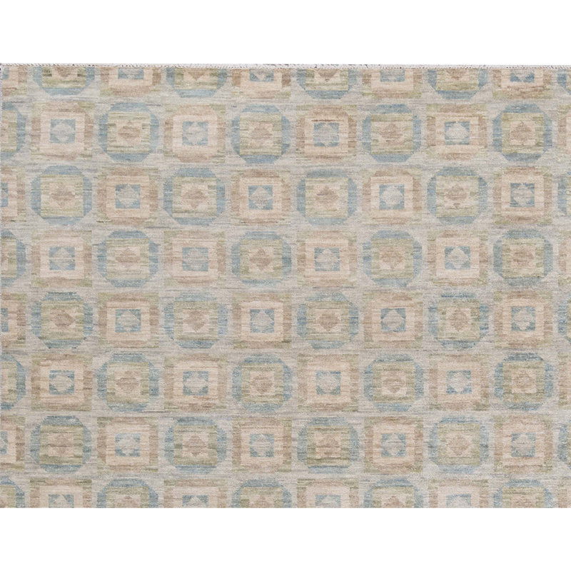 Wool Geometric Area Rug