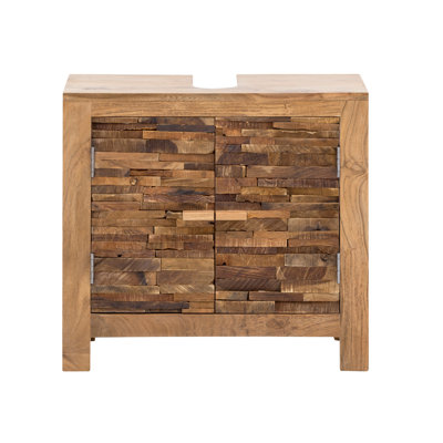 Waller Solid Wood Freestanding Bathroom Storage Cabinet