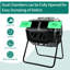43 gallons Composteur en plastique pour l'extérieur-84857845