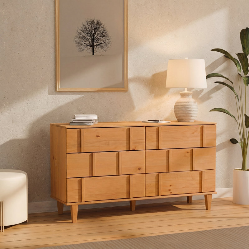 Commode 6 tiroirs Bronx