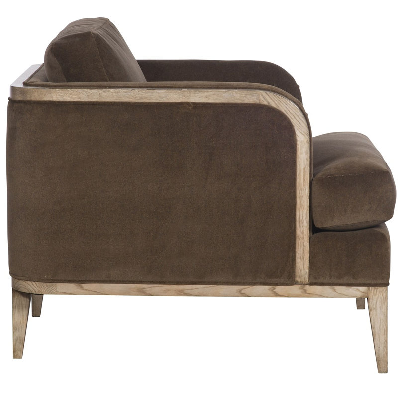 Chaise Cass, Callaloo coton, Gris colombe