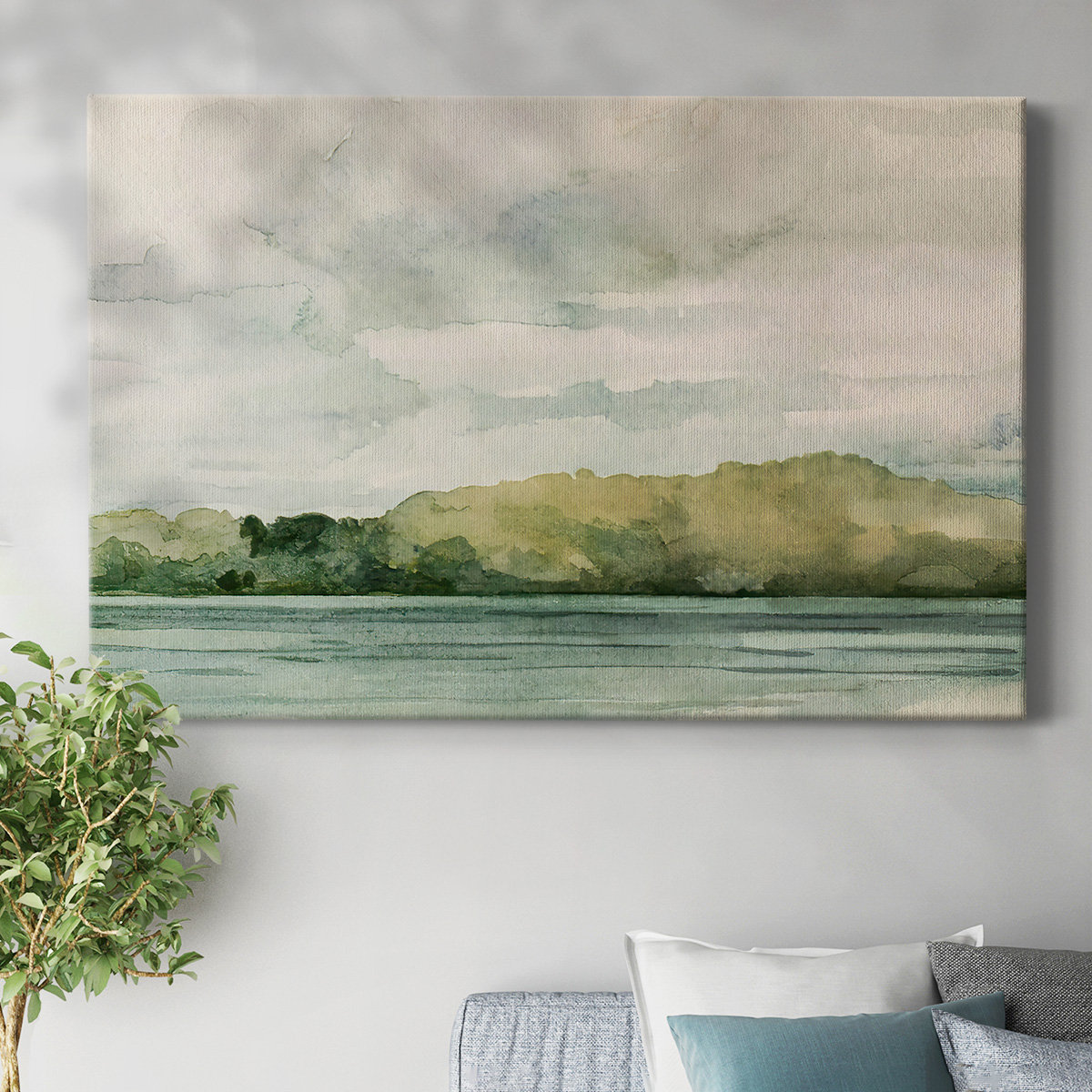 Lark Manor™ Riverside I-Gallery Wrapped Canvas | Wayfair