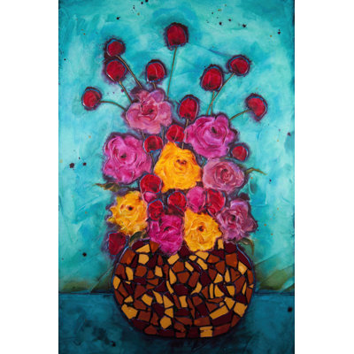 Love & Roses by Marabeth Quin - Wrapped Canvas Art Prints