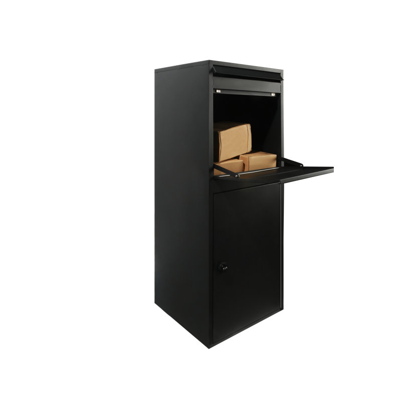Package delivery Boxes for Outside, Black