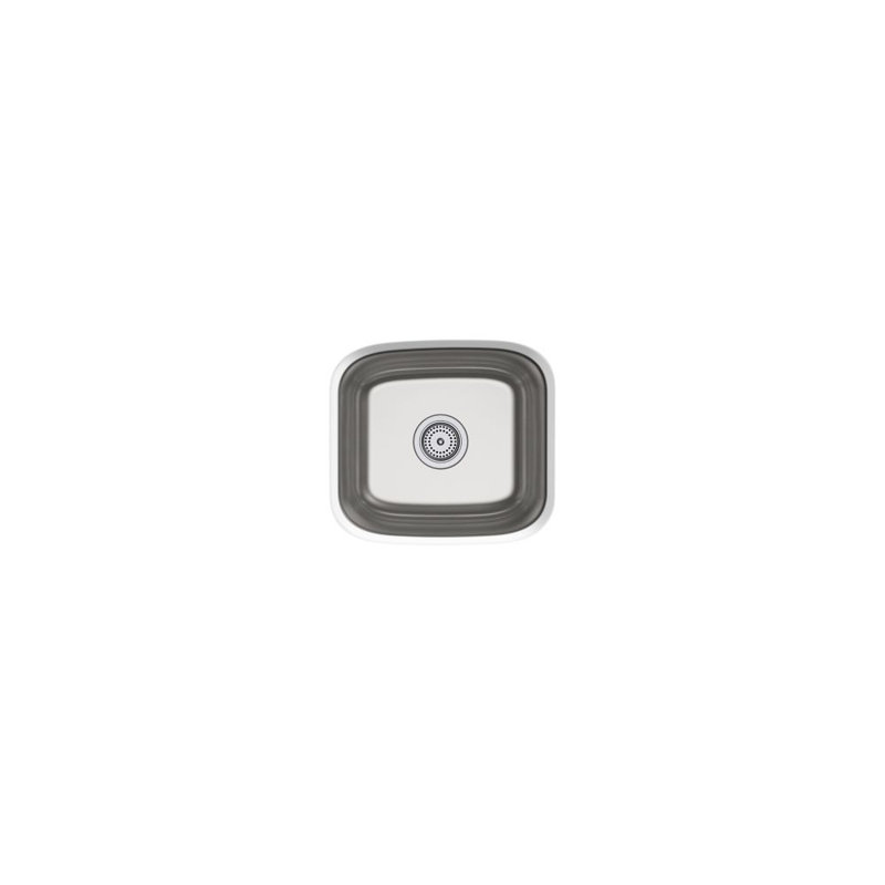 Springdale 17.75'' L Single Bowl Stainless Steel Kitchen Sink