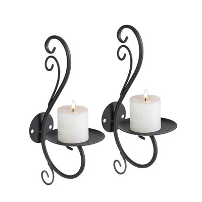 2 Piece Metal Wall Wall Sconce Set