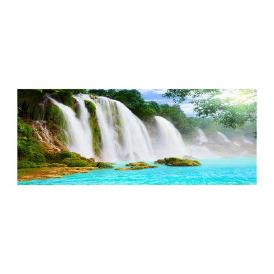 Waterfall - No Frame Print on Canvas