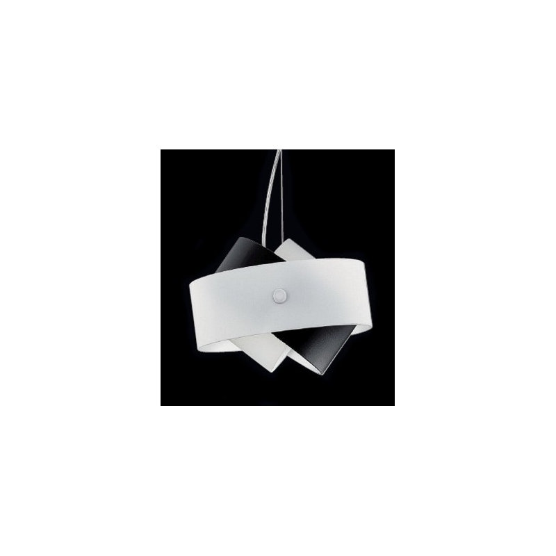 Tourbillon 1 - Light Single Geometric Pendant, White, Small / 1 x 35W lamping
