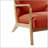 Spice Polyester Lounge Chair With 4 Legs, For Reading, Resting, And Entertaining Guests In Any Living Space.-1826621890