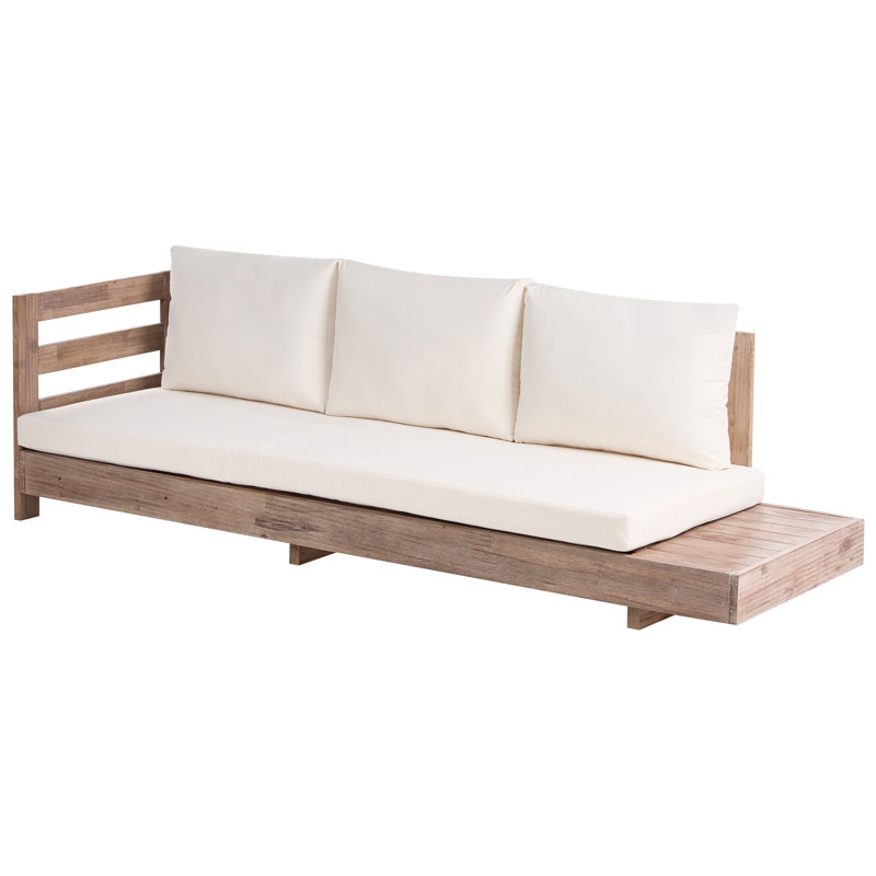 Rupakus 225cm Wide L-Shaped Patio Sectional, Right Hand Facing