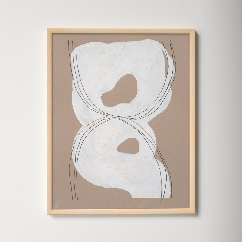Free Form 1 by Andrea Stokes, Black, 25" H x 20" W x 1.25" D