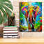 «The Elephant Stomp» par Dean Russo, art mural sur toile-857960814