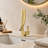 Single-Hole Single-Handle Bathroom Faucet With Drain Assembly