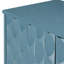 Buffet 4 portes bleu marine avec portes convexes et motif de table élégant - tactile-1864865066