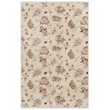 Agra Hand-Knotted Wool Beige/Yellow Area Rug