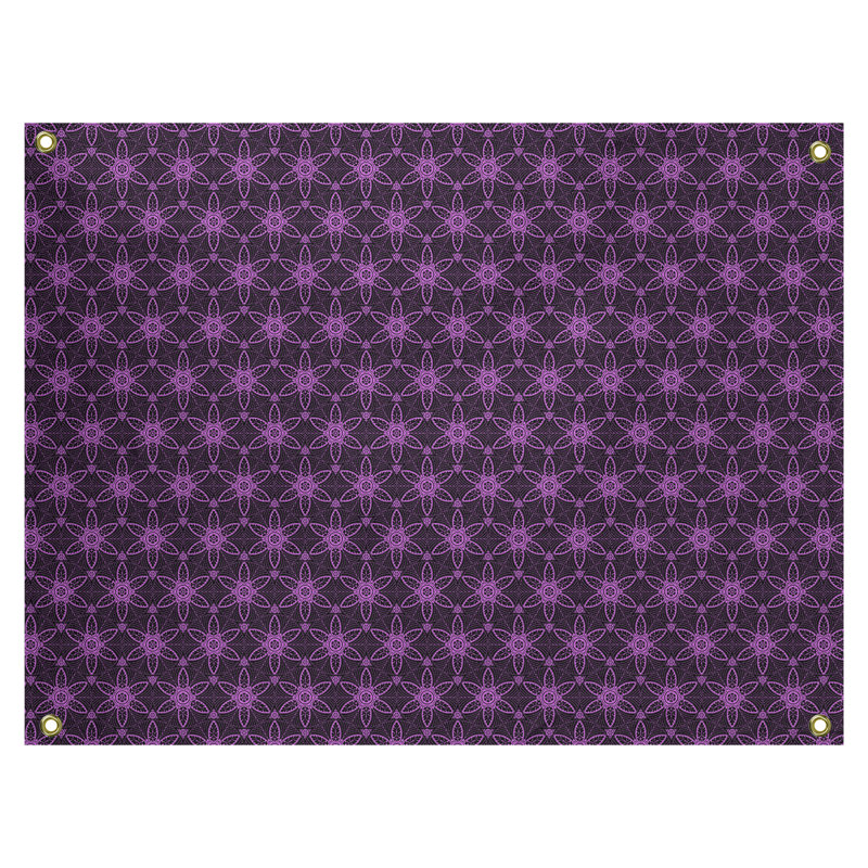 Tapisserie orné de cercles ornés par katelyn elizabeth Avicia, H 71 po x l 83,5 po, Intérieur