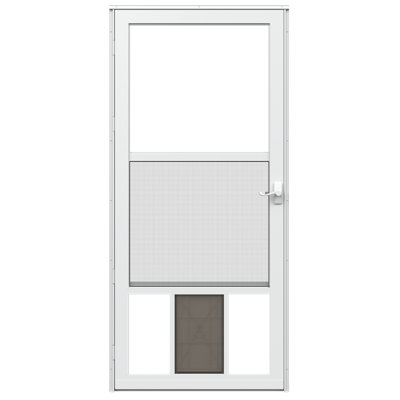 Porte de tempête avec poignée 25 Series Pet Fullview