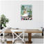 «Maximalist Tiger Bath» par Honey Island Studio, reproduction d'art sur toile encadrée