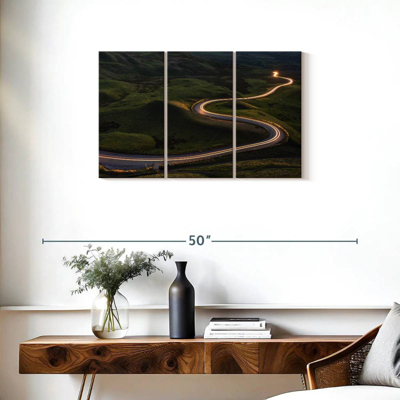 Country Road Light Trail, 20" H x 33" W