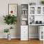Armoire de rangement blanche élégante - Organisateur moderne et spacieux pour n'importe quelle pièce