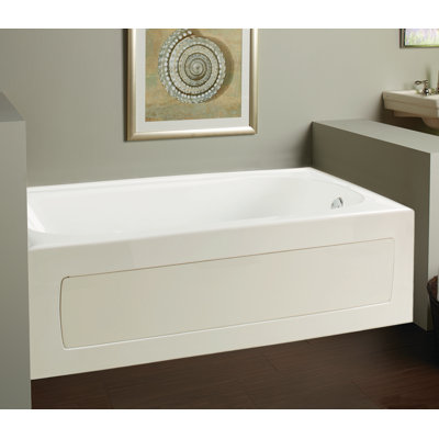 Vision 59.75'' x 32'' Soaking Acrylic Bathtub
