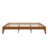 Wood Platform Bed Frame With Wood Slat Support-1922429819