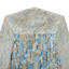 Table d'appoint en nacre multicolore faite à la main 16 po x 16 po x 19 po