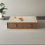 Table basse simple carrée en pierre micro-cristalline