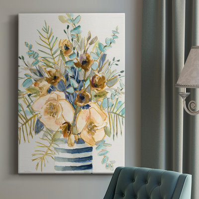 Toile tendue avec châssis «Coming Of Spring» - prête à être accrochée