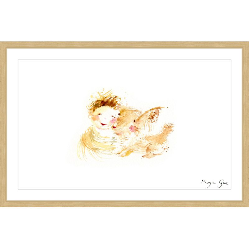 Maya Gur - Single Picture Frame Painting, 41cm H x 61cm W x 3.81cm D