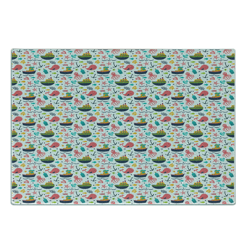 Multicolore planche à découper Ambesonne Octopus