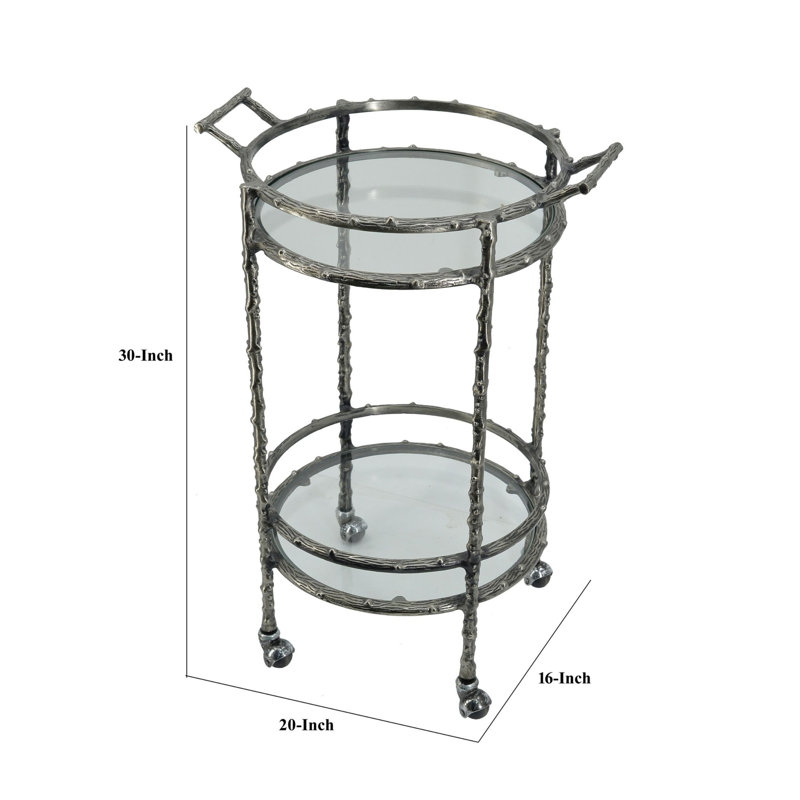 Beyarmudu Metal Bar Cart