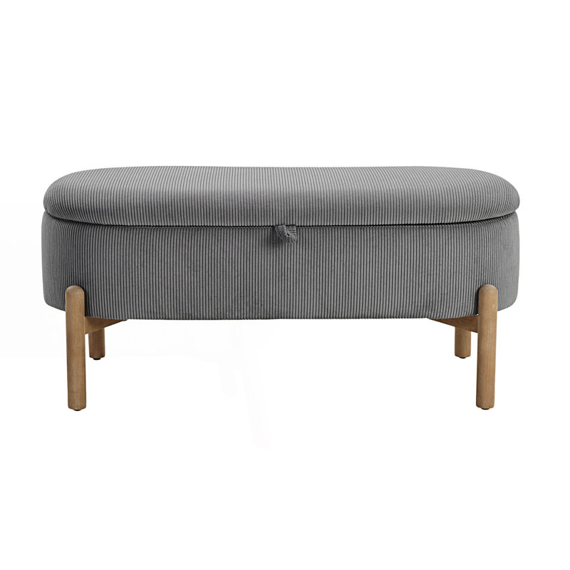 Banc de rangement avec siège rembourré et banc rembourré