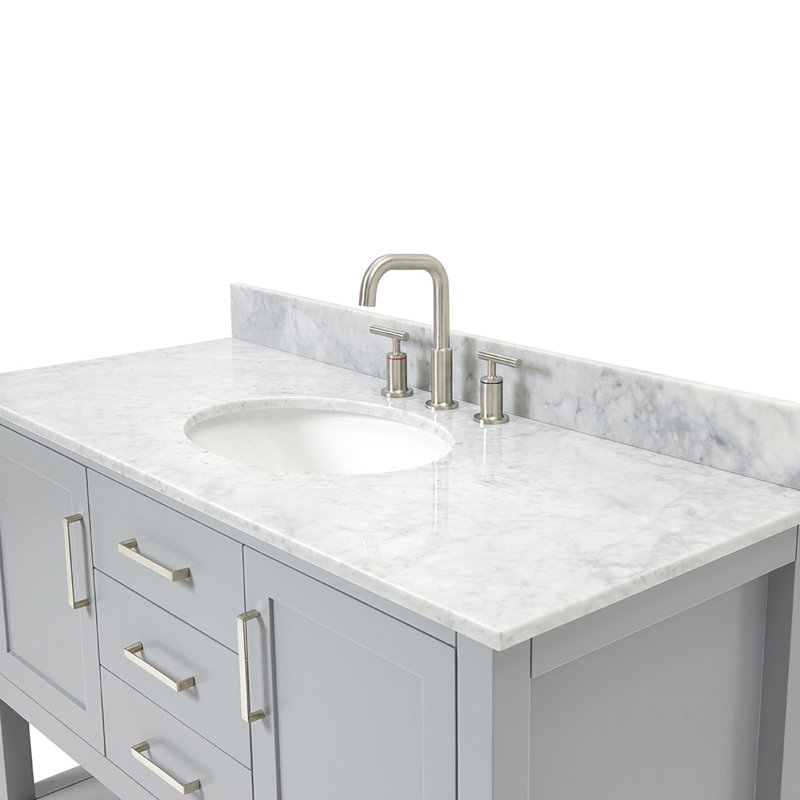 Bayhill 49'' W Single Vanity, Gray
