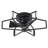 21" Dimmable Caged Ceiling Fan With 3CCT LED Lights And Remote Control