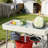 Outdoor Folding Ice Cooler Table-606356807