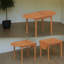 Tables de salle à manger à abattants (table seulement, sans chaises, avec plateau et pieds)