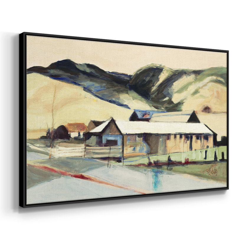 Méchant - cadre photo, reproduction d'art sur toile, H 25 po x l 17 po x P 2 po, Noir