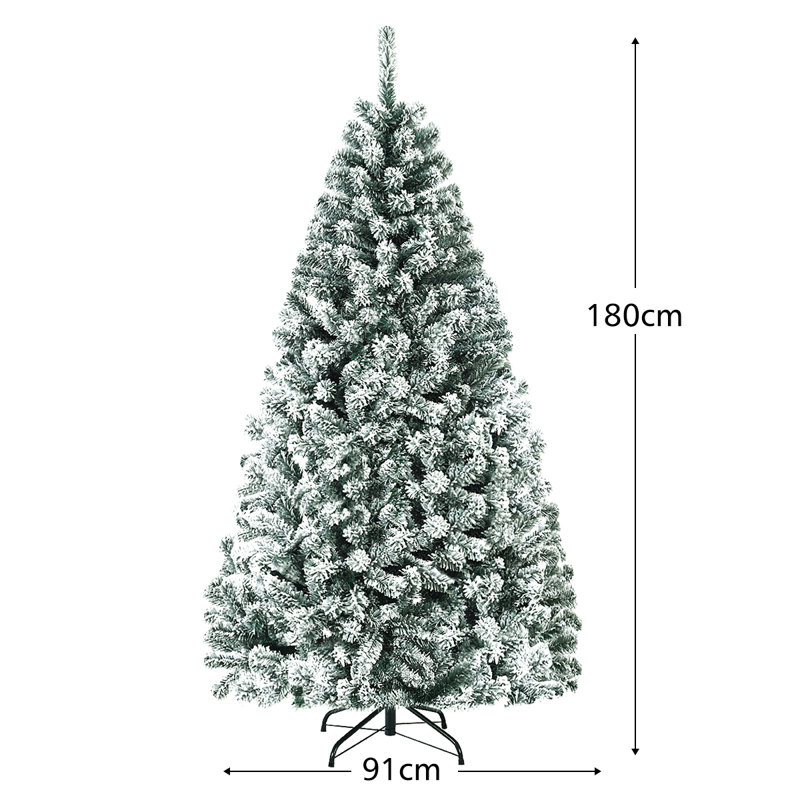 Artificial Fir Christmas Tree, 180cm H x 91cm W x 91cm D